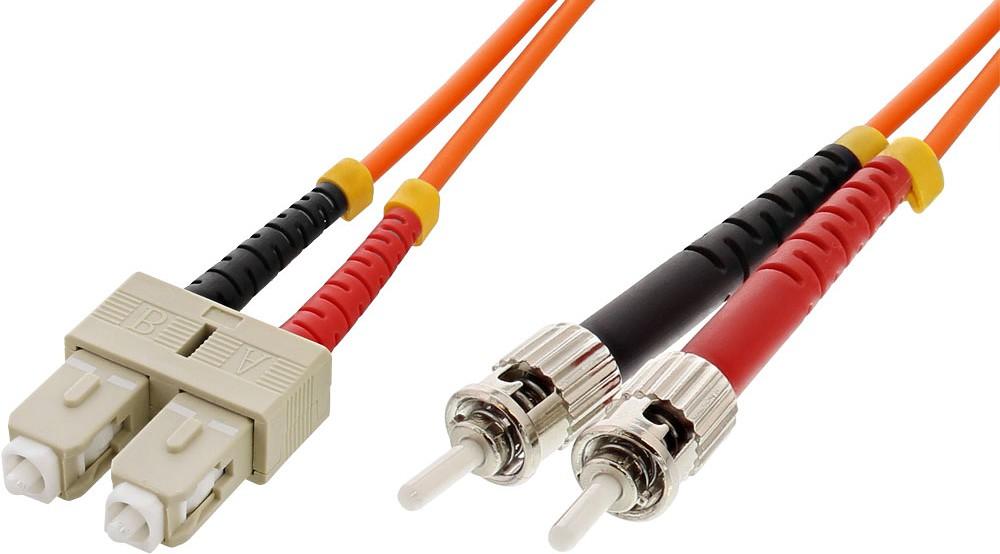 Cavo Fibra Ottica Multimodale OM2 SC/ST 50/125 10 m