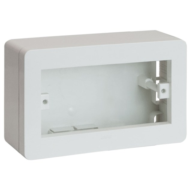 Scatola Universale IP40 per Minicanali 4 Moduli Bianco
