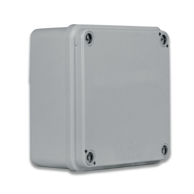 Scatola Quadrata IP65 di Derivazione per Pareti Lisce 100x100