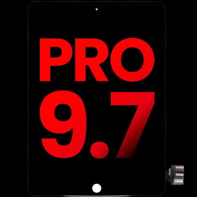 Display LCD completo con Touch screen per iPad Pro 9.7" (Aftermarket Plus) (Nero)
