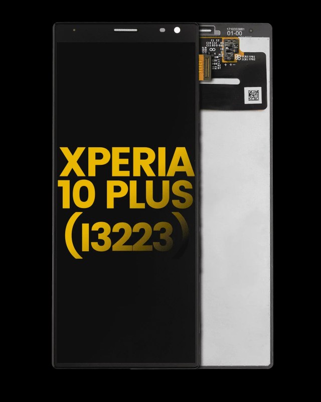 Display LCD completo senza Frame per Sony Xperia 10 Plus (I3223) (Refurbished) (Nero)