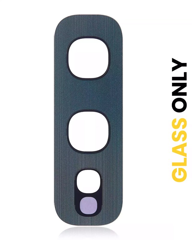 Lente fotocamera posteriore (solo vetro) con adesivo per Samsung Galaxy S10E (Prism Verde) (10 pezzi)