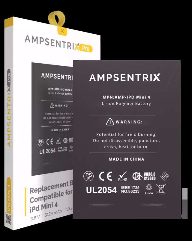 Batteria di ricambio per iPad Mini 4 (AmpSentrix Pro)