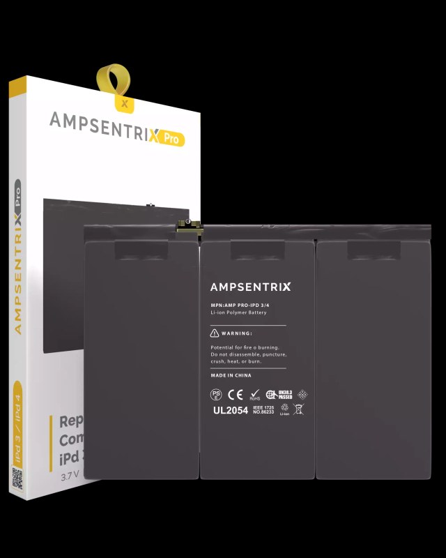 Batteria di ricambio per iPad 3 / iPad 4 (AmpSentrix Pro)
