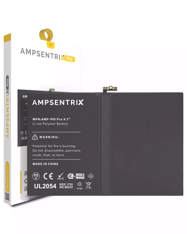 Batteria di ricambio per iPad Pro 9.7" (AmpSentrix Pro)