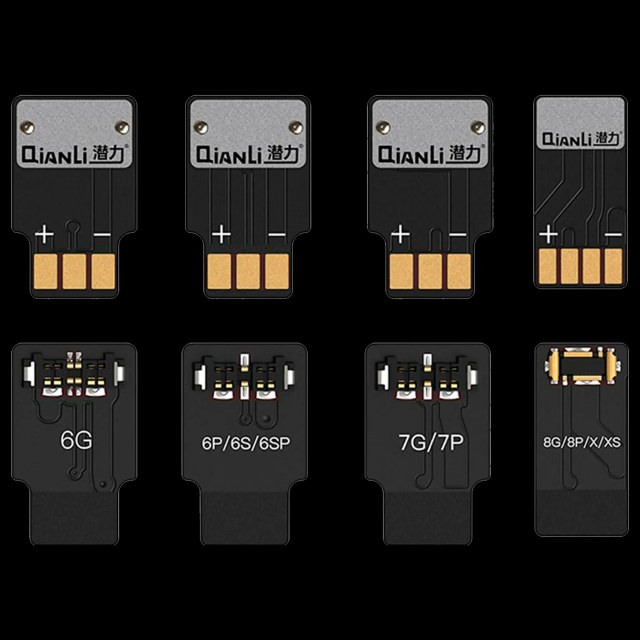 iPower Pro Max DC Power flat Batteria Connectors per iPhone 6 a 11 Pro Max (Tips Only)