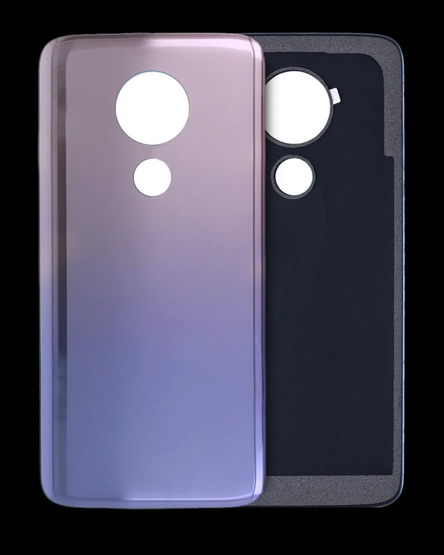 vetro cover posteriore per Motorola Moto G7 Power (XT1955 / 2019) (Iced Violet)