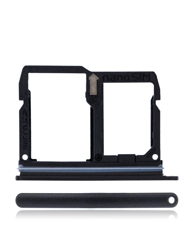 Carrellino SIM per LG Stylo 4 / Stylo 4 Plus (Nero)