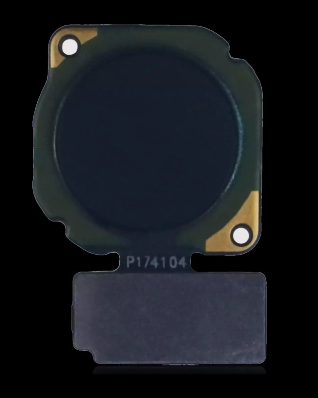 Fingerprint Reader con flat per Huawei Honor Play 8a / 8a Pro / Y6 (2019) / Y6 Prime (2019) (Nero)