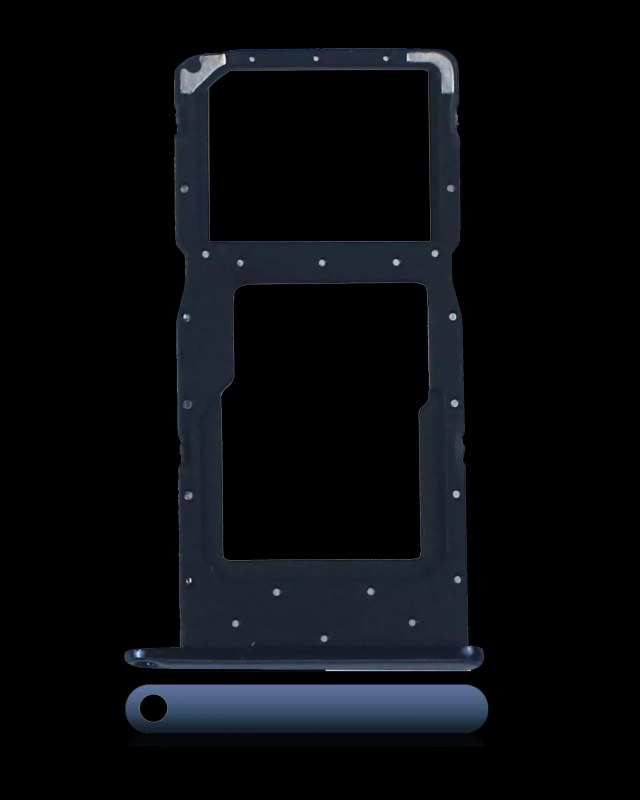 Carrellino SIM per Huawei Honor 10 Lite (Mezzanotte Nero)