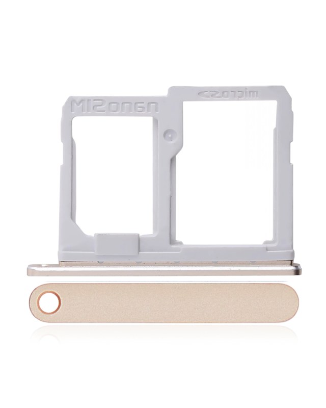 Sim Card + SD Card Tray per LG Q6 (M700) (Oro)