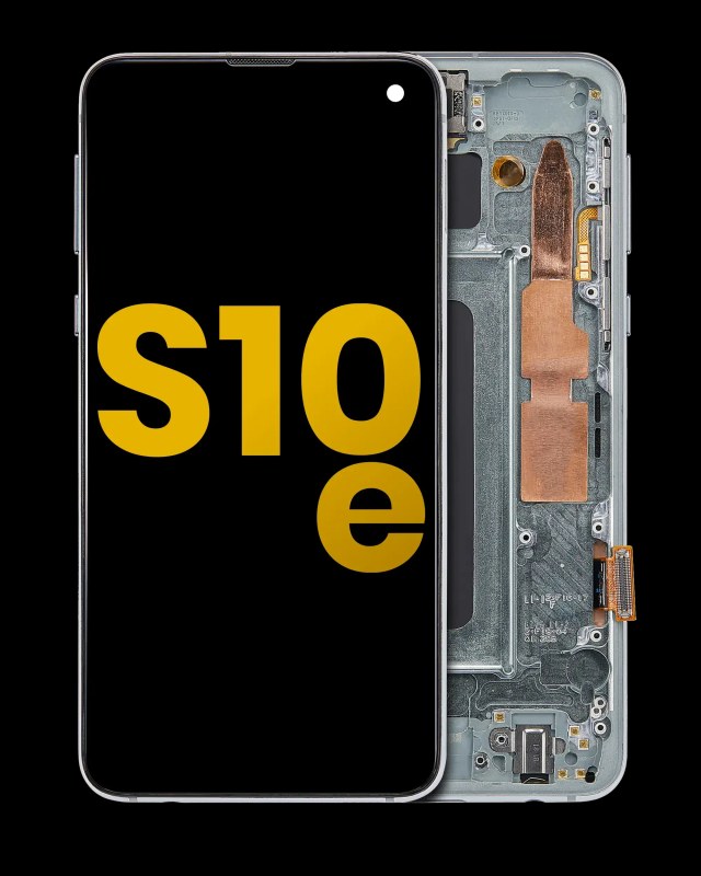 Display OLED completo con Frame per Samsung Galaxy S10E (Refurbished) (Prism Verde)