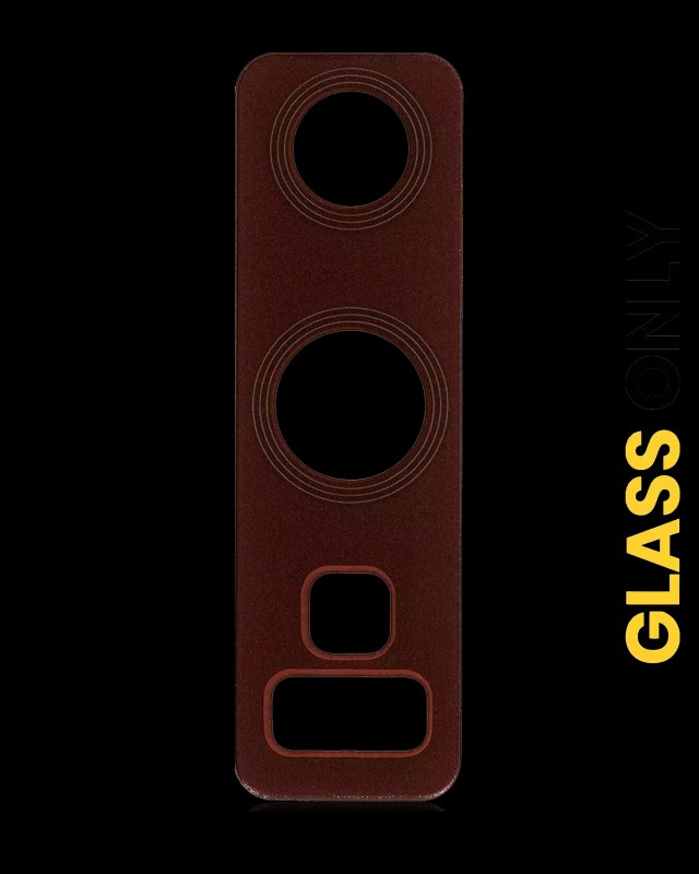 Lente fotocamera posteriore (solo vetro) con adesivo per Samsung Galaxy Note 9 (Metallic Copper)