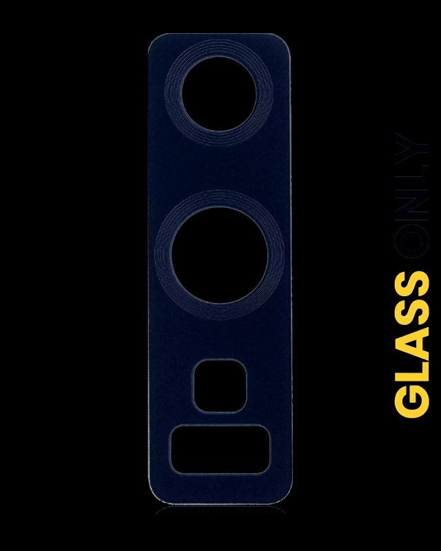 Lente fotocamera posteriore (solo vetro) con adesivo per Samsung Galaxy Note 9 (Ocean Blu)