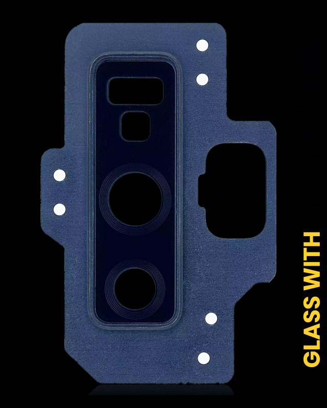 Lente fotocamera posteriore con staffa / Cornice per Samsung Galaxy Note 9 (Ocean Blu)