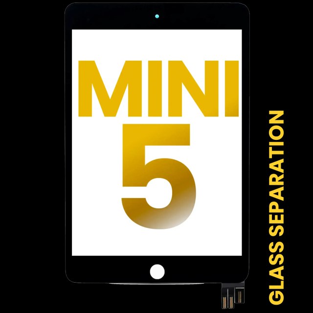 Touch screen per iPad Mini 5 (separazione vetro richiesta) (Premium) (Nero)
