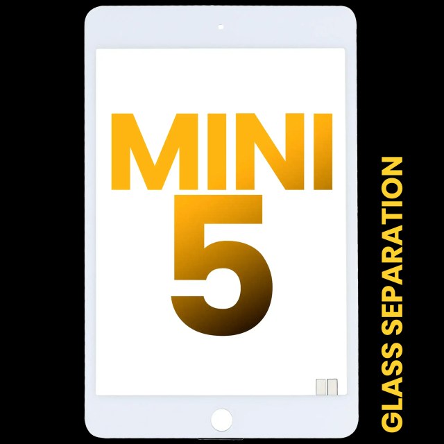 Touch screen per iPad Mini 5 (separazione vetro richiesta) (Premium) (Bianco)