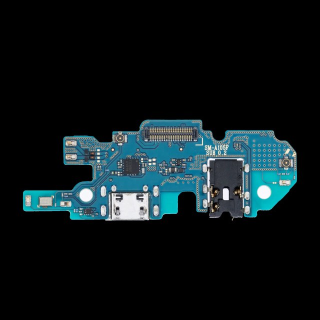 Flat connettore di ricarica con jack cuffie per Samsung Galaxy A10 (A105 / 2019) (Premium)