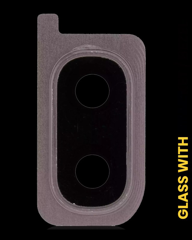 Lente fotocamera posteriore con staffa / Cornice per Samsung Galaxy A20 (A205 / 2019) (Coral Arancione)