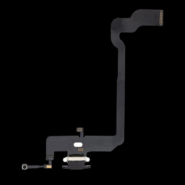 Flat connettore di ricarica per iPhone XS (Aftermarket) (Grigio siderale)
