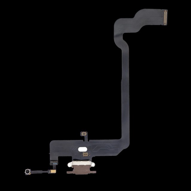 Flat connettore di ricarica per iPhone XS (Aftermarket) (Oro)