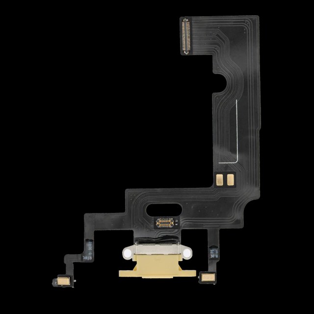 Flat connettore di ricarica per iPhone XR (Aftermarket) (Giallo)