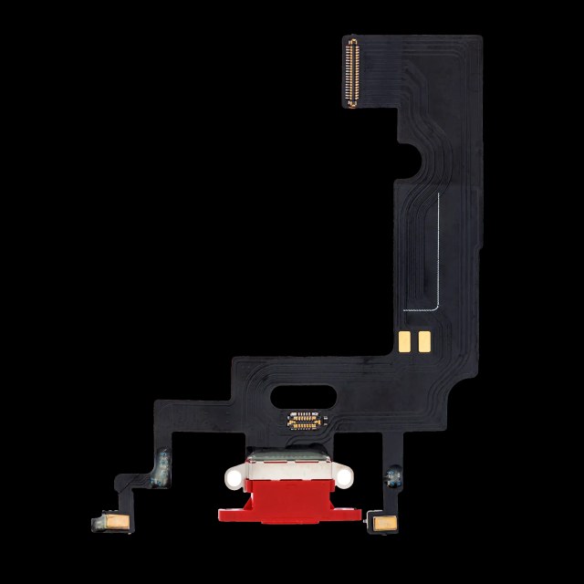 Flat connettore di ricarica per iPhone XR (Aftermarket) (Rosso)