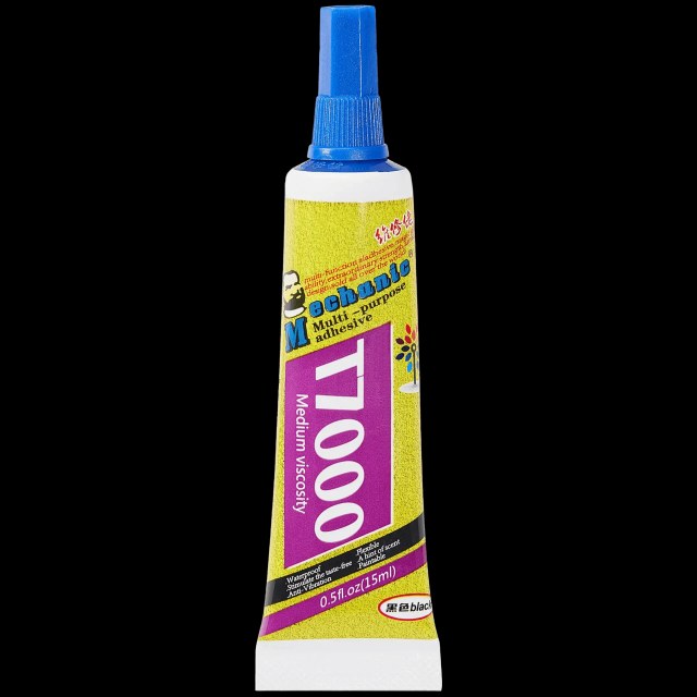 Multi-Purpose Glue Adesivo T7000 15ml (Mechanic) (Nero)