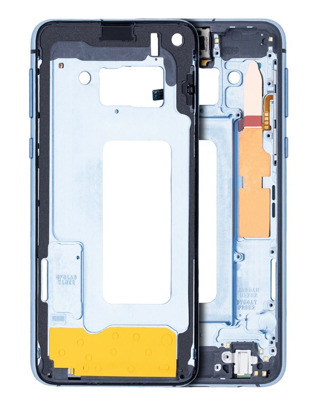 Frame centrale per Samsung Galaxy S10E (con minuteria) (Prism Blu)