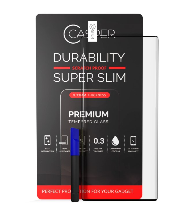 Casper UV Vetro temperato con Glue per Samsung Galaxy Note 10 (Case Friendly) (confezione retail)