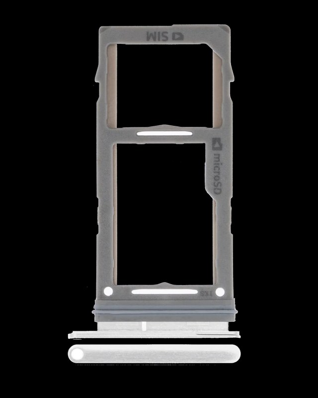 Carrellino SIM singola per Samsung Galaxy S10 / S10 Plus / S10E (Prism Bianco)