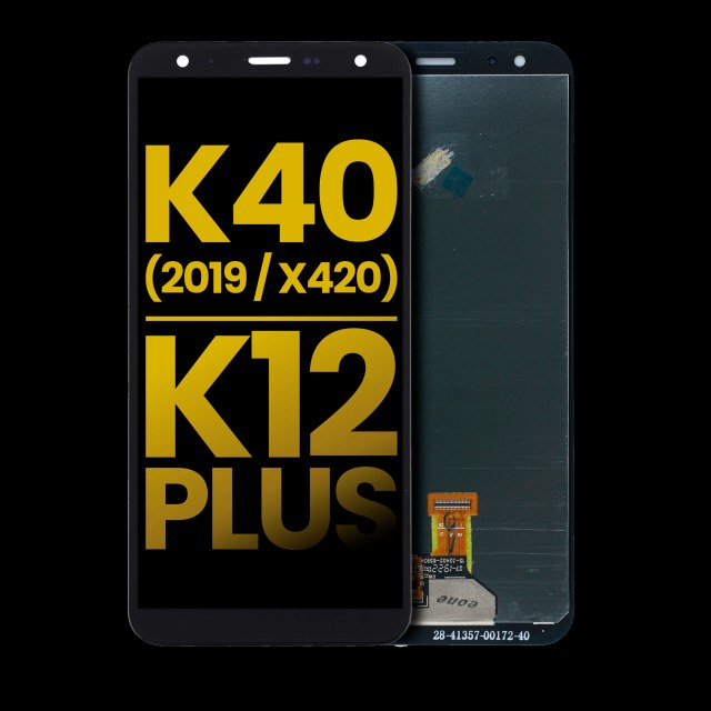 Display LCD completo senza Frame per LG K40 (2019 / X420) / K12 Plus (Refurbished) (tutti i colori)
