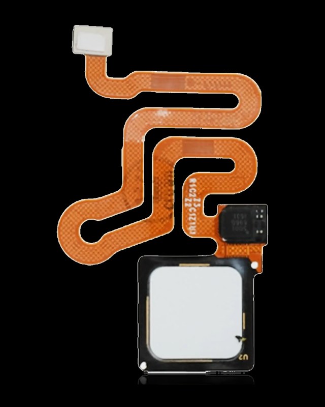 Fingerprint Reader con flat per Huawei P9 (Ceramic Bianco)