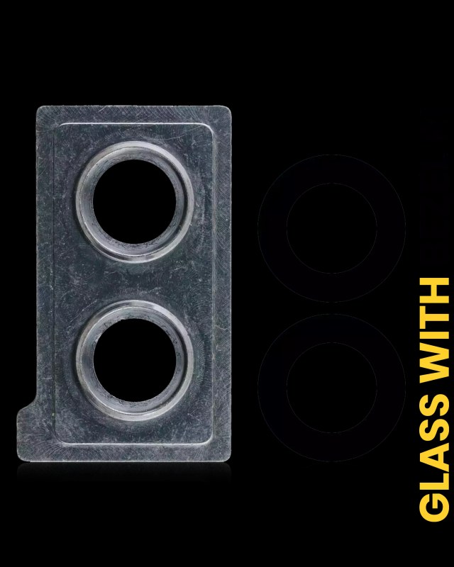 Lente fotocamera posteriore con Cornice Ring per Huawei Mate 10 (Mocha Brown)