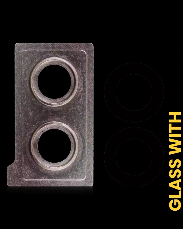 Lente fotocamera posteriore con Cornice Ring per Huawei Mate 10 (Rosa Oro)