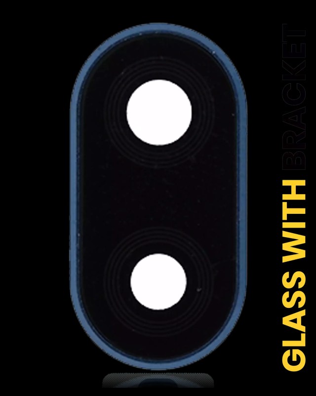 Lente fotocamera posteriore con staffa per Huawei Mate 10 Lite (Blu)