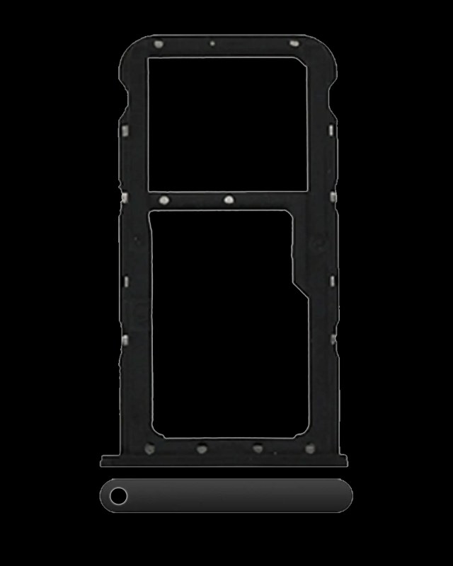 Carrellino SIM per Huawei Mate 10 Lite (Nero)