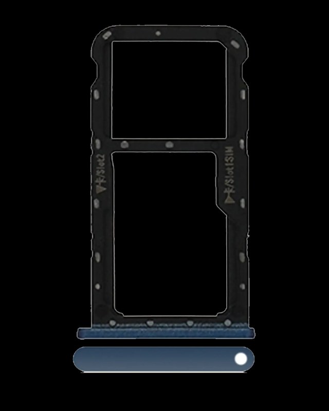 Carrellino SIM per Huawei Mate 10 Lite (Blu)