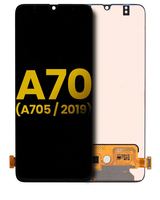Display OLED completo senza Frame per Samsung Galaxy A70 (A705 / 2019) (Refurbished) (tutti i colori)