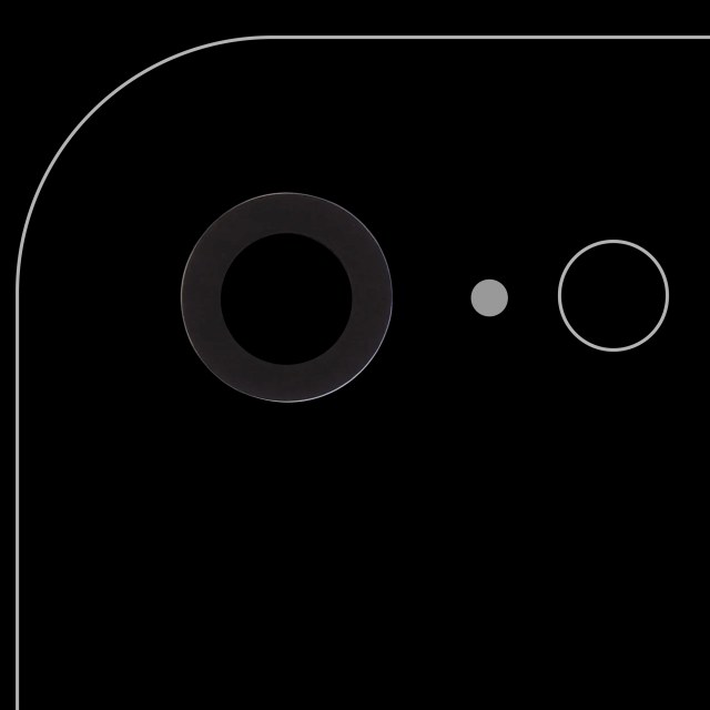 Lente fotocamera posteriore con adesivo (solo vetro) per iPhone 7 / 8 / SE (2020) / SE (2022) (tutti i colori) (10 pezzi) (Real Sapphire / Premium)