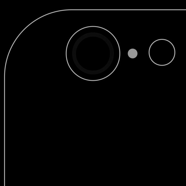 Lente fotocamera posteriore (solo vetro) con adesivo per iPhone 6 / 6S (tutti i colori) (10 pezzi) (Real Sapphire l Premium)