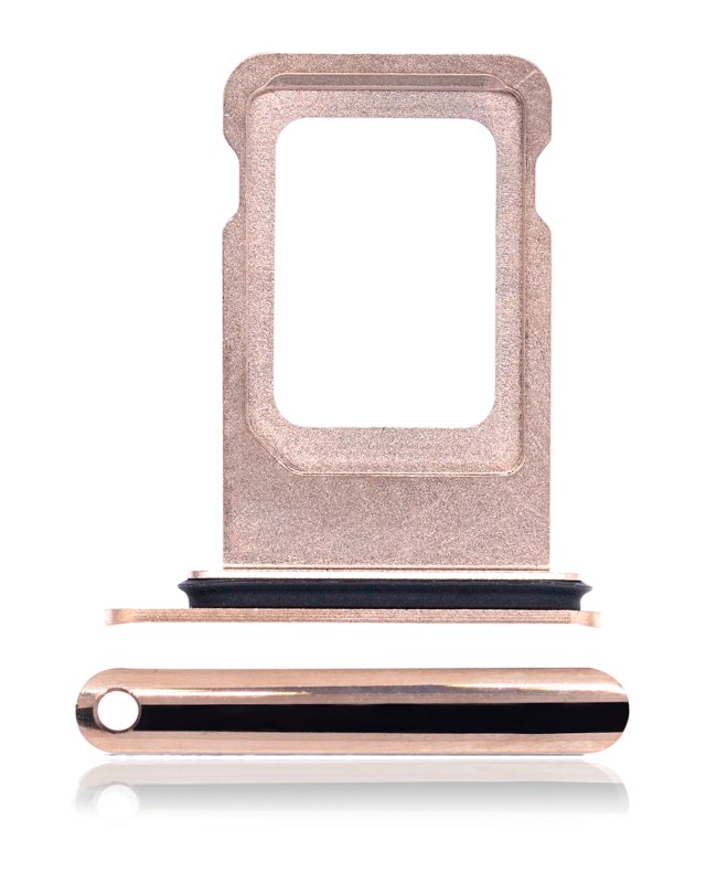 Carrellino SIM singola per iPhone XS Max (Oro)