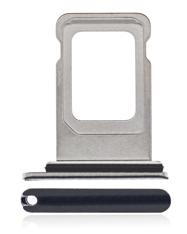 Carrellino SIM singola per iPhone XS Max (Argento)