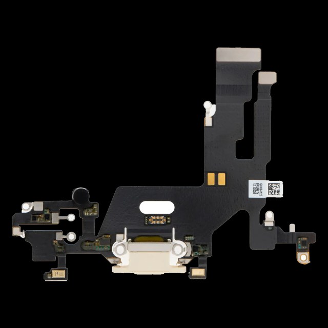 Flat connettore di ricarica per iPhone 11 (Premium) (Bianco)