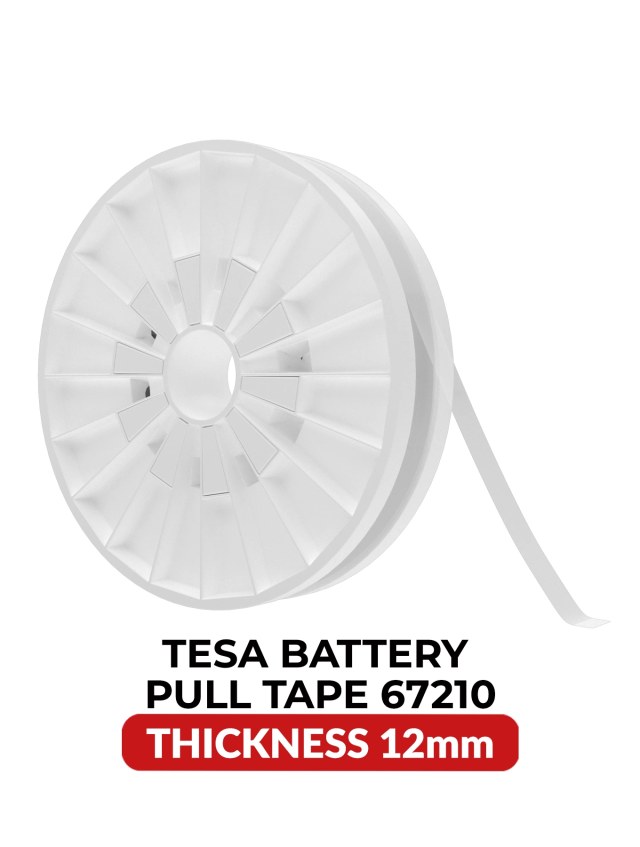 Bond e Detach Adesivo (Batteria Adesivo) (12MM X 25M) (Tesa Model # 67210)