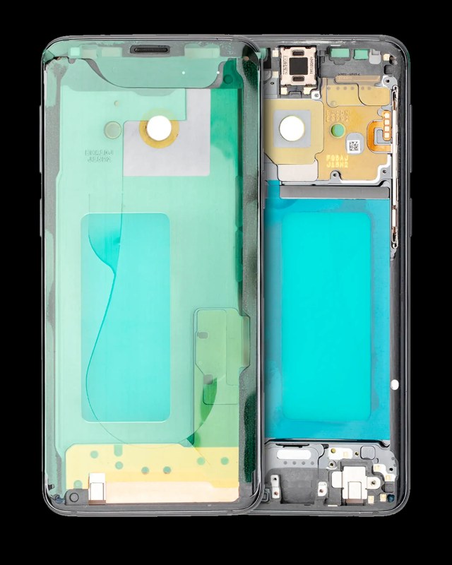 Frame centrale per Samsung Galaxy S9 (con minuteria) (Titanio Grigio)