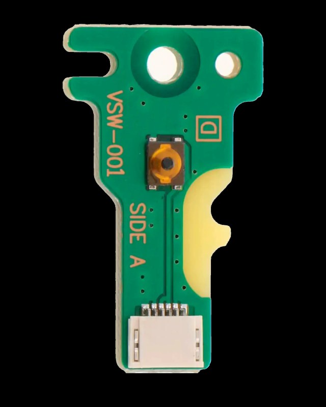 Power / Eject Button W/ Ribbon flat per PlayStation 4 Pro (VSW-001 / 002 / 006)
