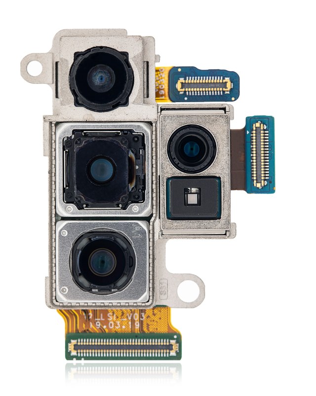 Fotocamera posteriore per Samsung Galaxy Note 10 Plus / 5G (Used Service Pack Pull: Grade B)