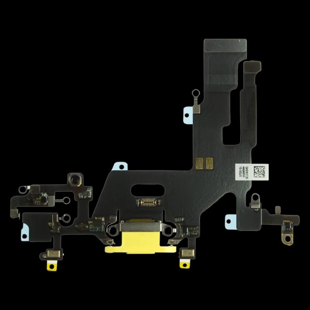 Flat connettore di ricarica per iPhone 11 (Premium) (Giallo)