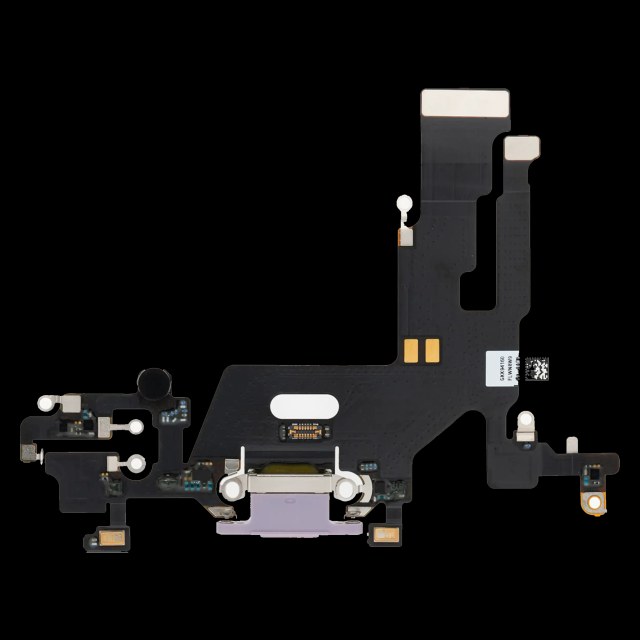 Flat connettore di ricarica per iPhone 11 (Premium) (Viola)